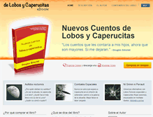 Tablet Screenshot of cuentosdecaperucitaroja.com